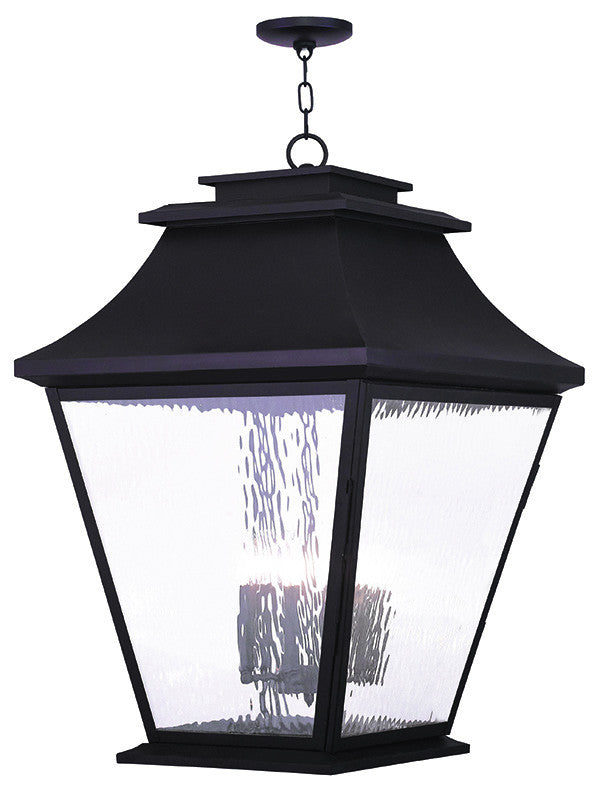 Livex Hathaway 6 Light Bronze Outdoor Chain Lantern - C185-20253-07