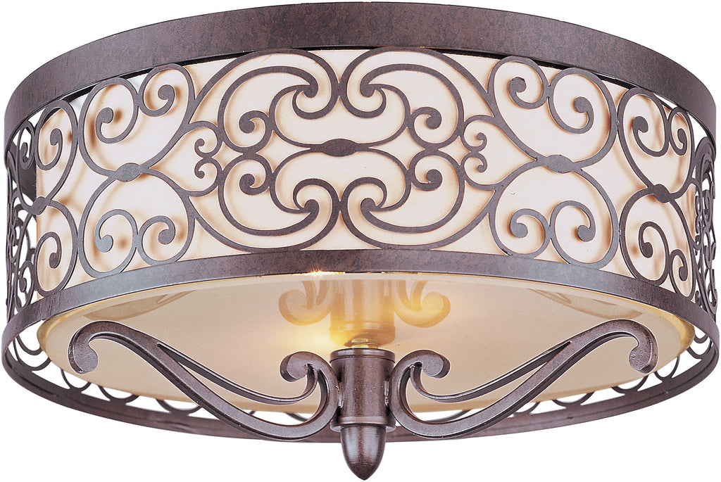 Mondrian 2-Light Flush Mount Umber Bronze - C157-21151WHUB