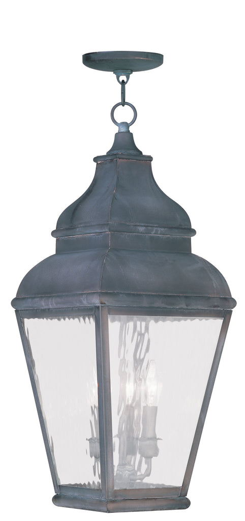 Livex Exeter 3 Light VPW Outdoor Chain Lantern - C185-2610-61