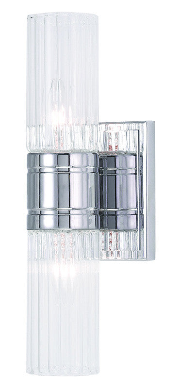 Livex Midtown 2 Light Polished Chrome Bath Light - C185-50692-05
