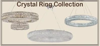 Crystal Ring Chandeliers