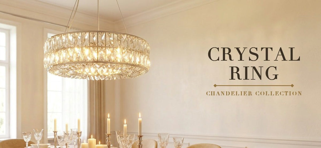 Crystal Ring Chandeliers