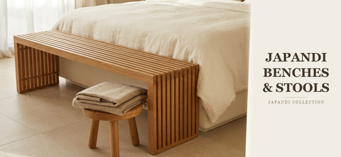 Japandi Benches & Stools