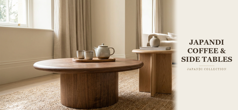 Japandi Coffee & Side Tables