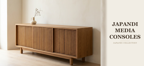 Japandi Media Consoles & TV Stands