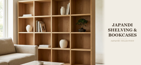 Japandi Shelving & Bookcases