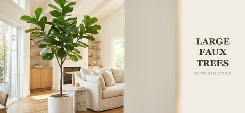 Large Faux Trees 6 Ft & Up