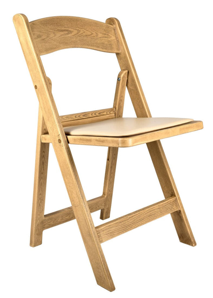 Resin Steel-Core Folding Chair with Seat