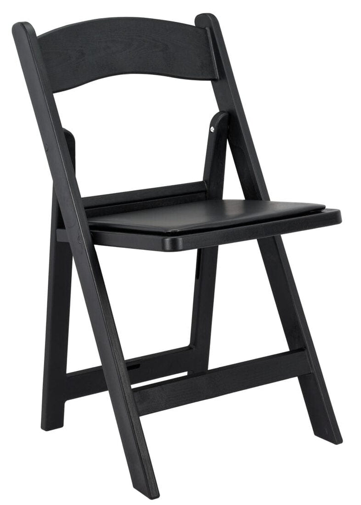 Resin Steel-Core Folding Chair with Seat