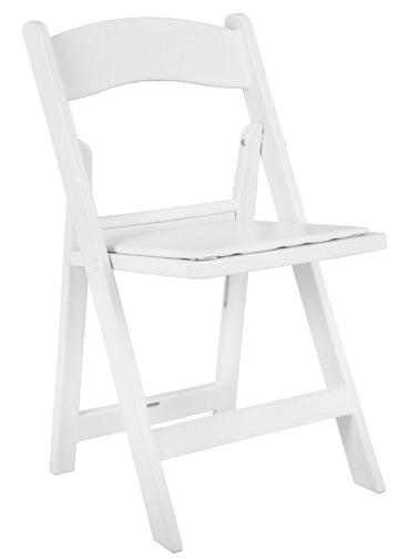 Resin Steel-Core Folding Chair with Seat