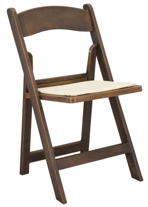 Resin Steel-Core Folding Chair with Seat