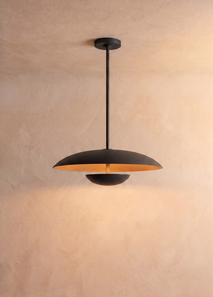 Inspired Cosmic Style 18" Round Pendant Bronze - Main Product View