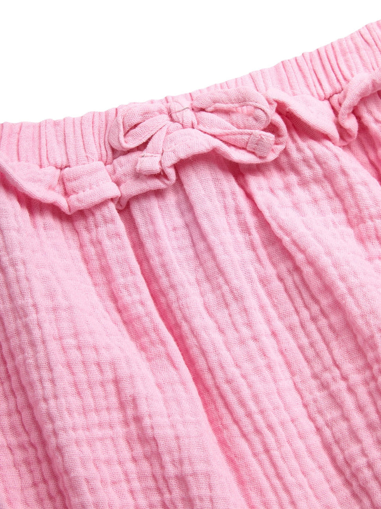 Baby Girls' Layette Bloomer set with Sunhat