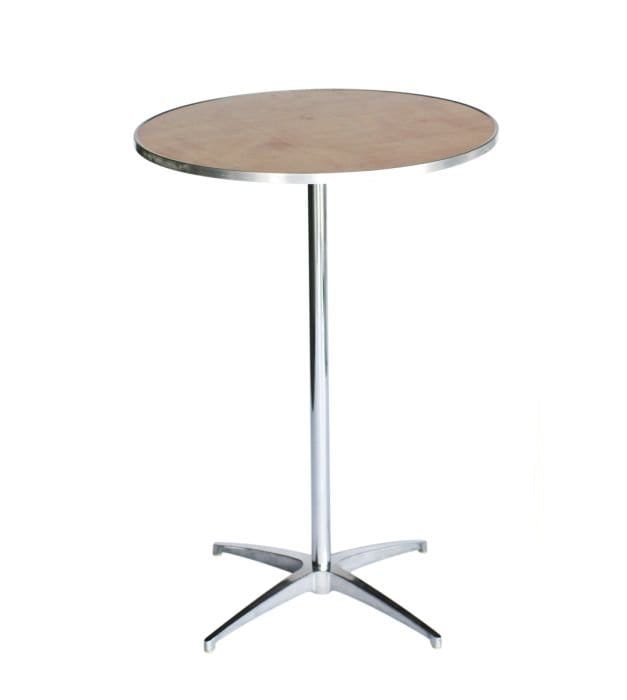 Black Round Plywood Cocktail Table Kit