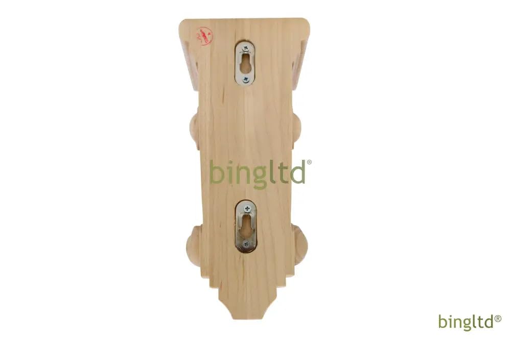 10" Tall Corbel Traditional Solid Rubberwood - 1 PC (C19-RW-UNF)