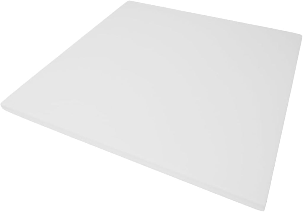 White 8x8 Subway Square Porcelain Floor Wall Tile Matte Finish (Box of 12.7 Sqft - 30 Pieces) for Backsplash Kitchen