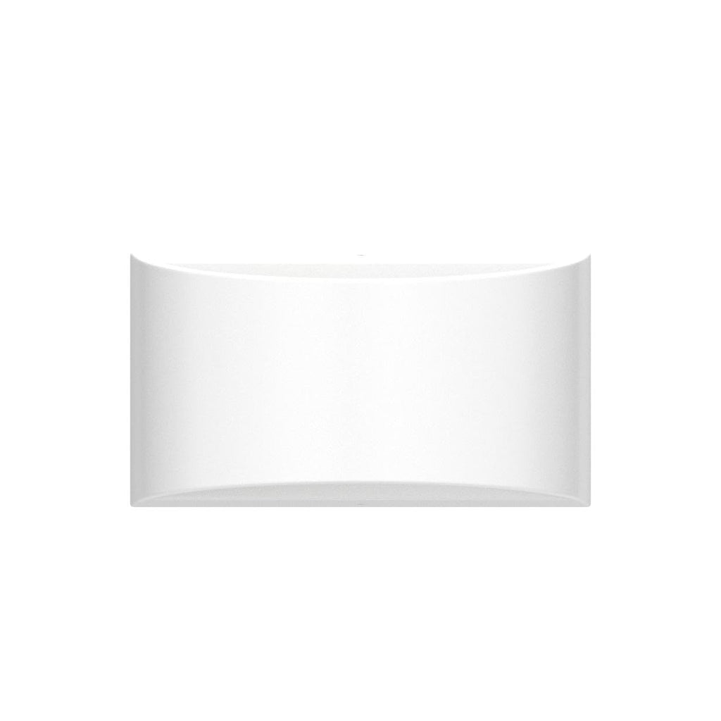 Aluminum Modern Indoor LED Wall Sconce Interior Wall Lights 1 Pack Hardwired Up and Down Wall Mount Light Bedroom
