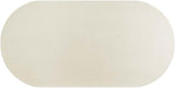 EEI-6764-WHI Caspian 72" Oval Concrete Dining Table, White