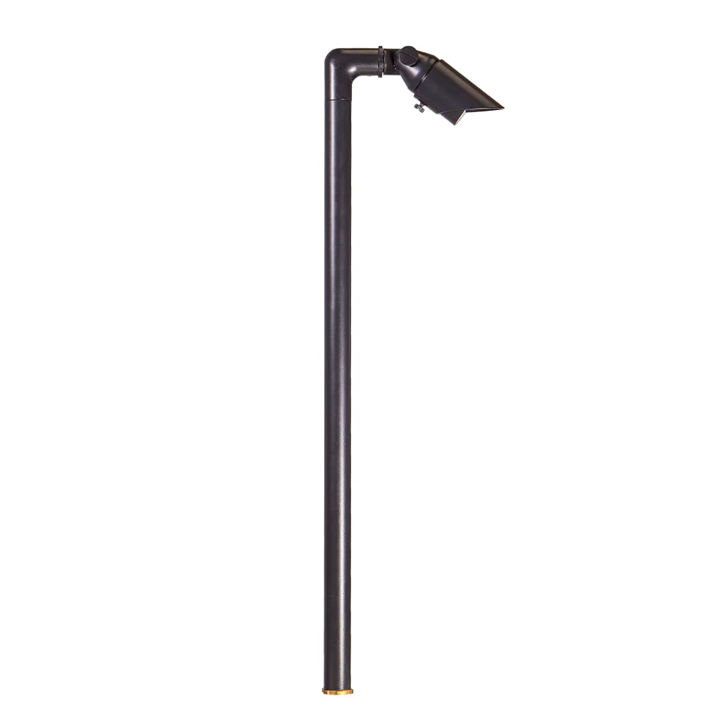 Innovator 12V Cast Brass Adjustable Path Light (Black)