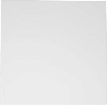 White 8x8 Subway Square Porcelain Floor Wall Tile Matte Finish (Box of 12.7 Sqft - 30 Pieces) for Backsplash Kitchen