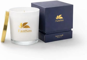 Luxury Scented Candle, Vanilla Sea Salt