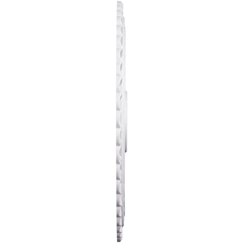 Blake Ceiling Medallion, 23 5/8"OD x 1"P, Factory Primed