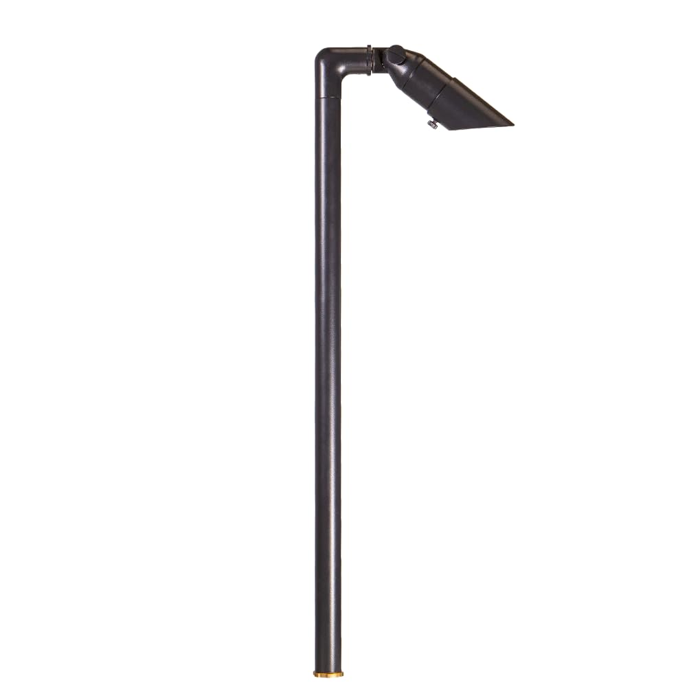 Innovator 12V Cast Brass Adjustable Path Light (Black)