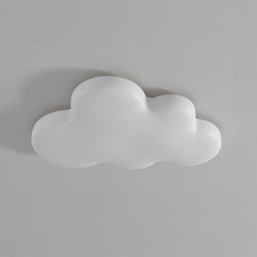 Cloud Ceiling Light LED Ceiling Lamp, Flush Mount Light Fixture, 60cm 58W Color Changeable LED, Milk White PE