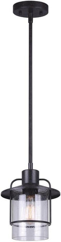 Lantz Heathered Bronze 1-Light Pendant
