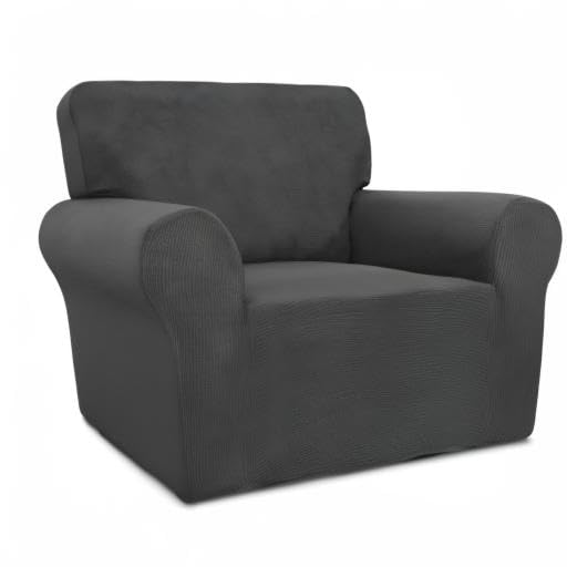 Stretch Chair Sofa Slipcover Couch Covers for Sofa, Dark Gray