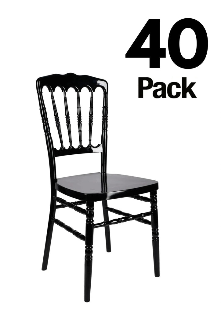 40 Chair Pack Steel-Core Resin Napoleon Chair