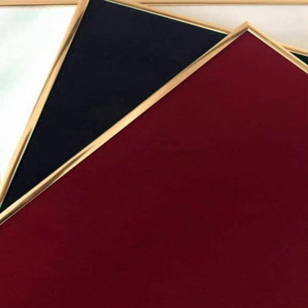 Self Adhesive Velvet Fabric StickyFelt Sheets, Jewelry, Drawer Liners Craft Fabric Peel and Stick Paper 17.78 x