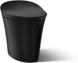 K-5401-PA Veil Dual Flush One Piece Elongated Chair Height Intelligent Toilet - Seat Included with Quiet Close Lid