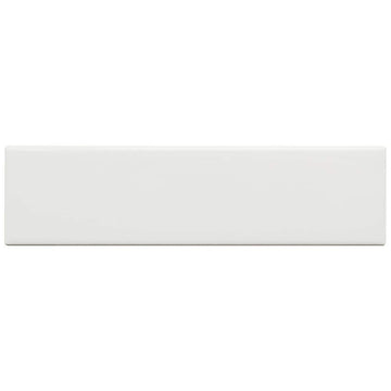 3x12 White Ceramic Subway Wall Tile Backsplash (25 Pieces- Box of 6 Sq.Ft.) (Matte) Shower, Accent Decor
