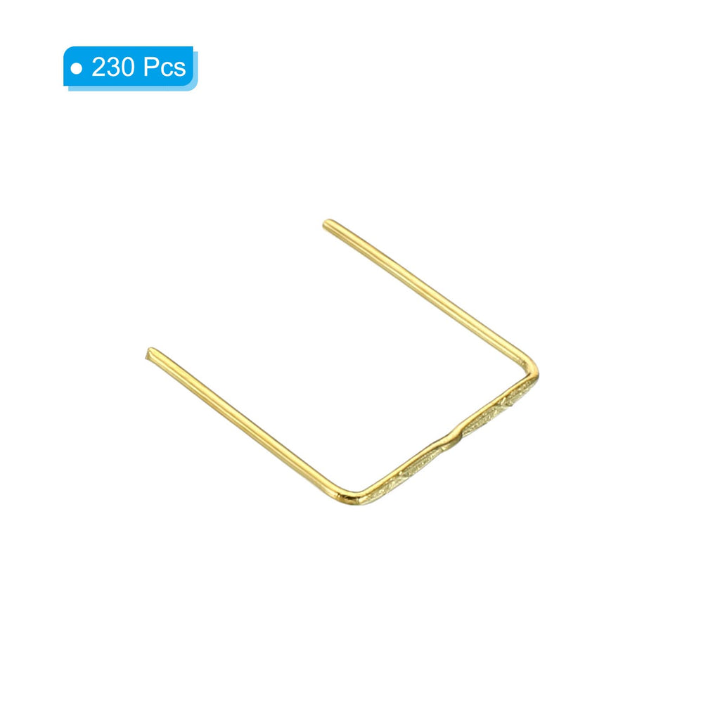 Chandelier Connector Pins, 230 Pack 14mm/0.6" Length Chandelier Lamp Hanger Pin for Fastening Crystals Prisms Sun