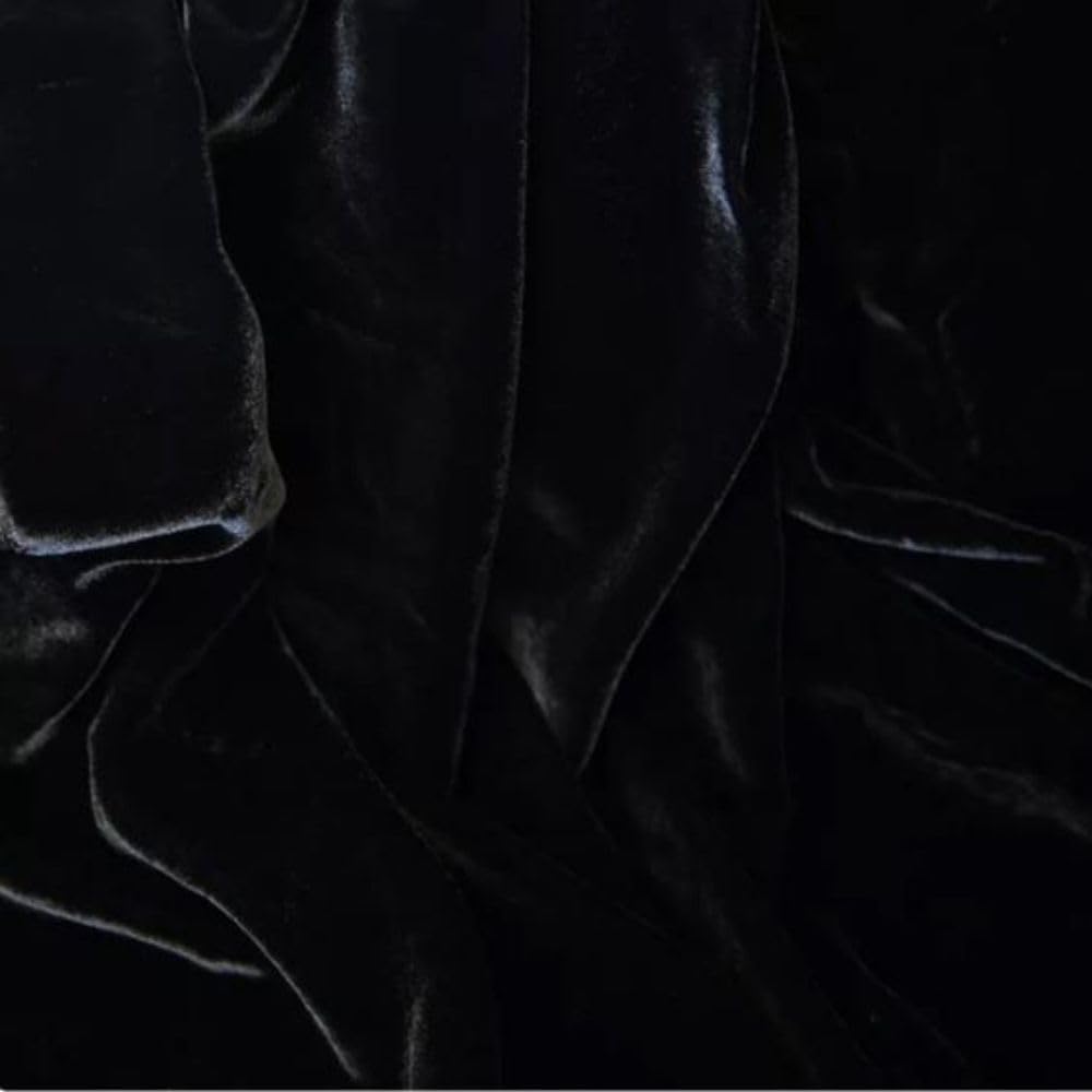 100% Pure Mulberry Silk Velvet Fabric, Luxury Velvet for Dress, Skirt, High End Garment, Silk for Sewing, Making