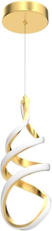 Pendant Lights,3 Pack Brushed Gold Pendant Lighting for Kitchen Island,LED Pendant Lights 3 Color Temperature,Modern