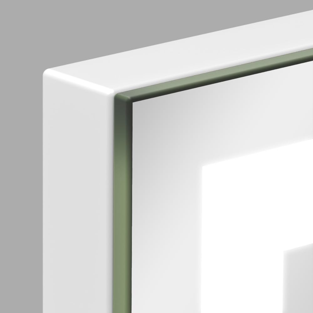 23" x 18" Vanity Mirror with Lights,LED Makeup Mirror,Hollywood Mirror with 3 Color Modes & Adjustable
