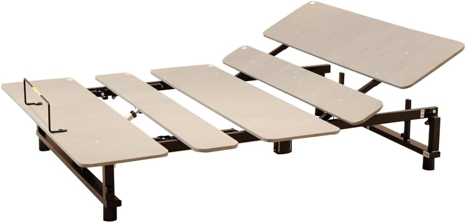 Electric Ergonomic Adjustable Bed Base King Size, Ultimate Adjustable Bed, Customizable Comfort, Independent Head