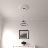 18 1/8-Inch OD x 3 1/2-Inch ID x 2 3/4-Inch Edinburgh Ceiling Medallion