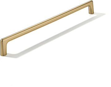Brushed Brass Appliance Handle Pull 18 Inch(457mm) Hole Centers Satin Gold Cabinet Pulls Kitchen Cabinet
