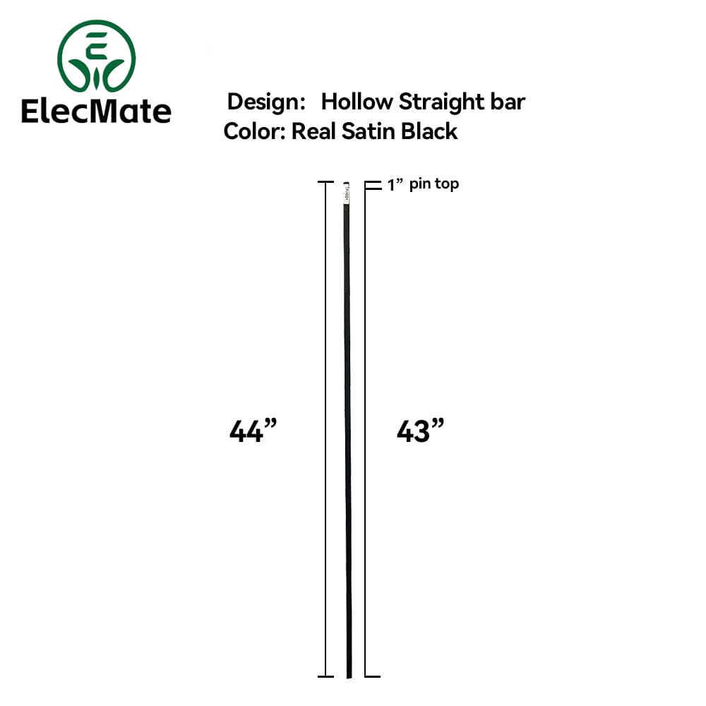 Iron Balusters for Staircase Interior (Box of 15) Stair Spindles 1/2" Square Metal Balusters - Hollow Straight