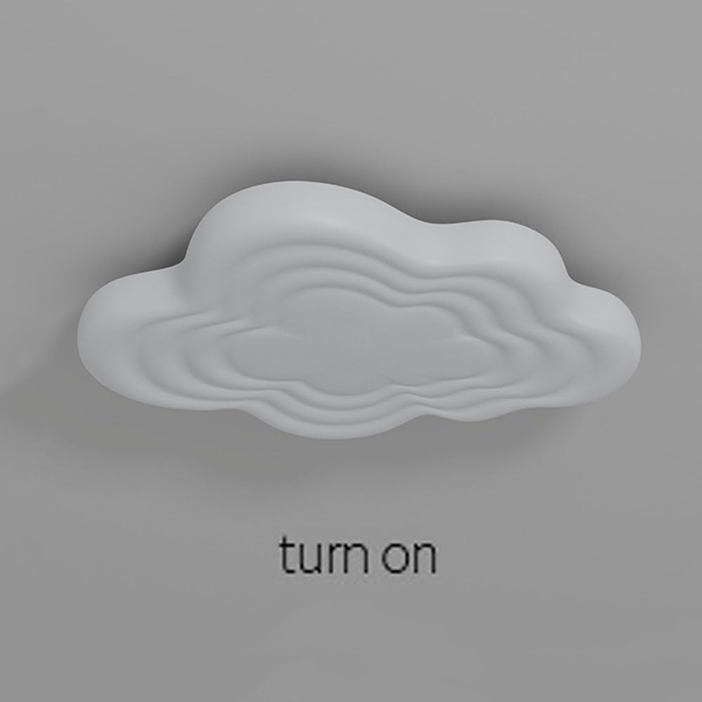 Modern LED Cloud Cartoon Flush Mount Bedroom Ceiling Light Fixtures Nordic Minimalist Star Kids Room Light Ceiling