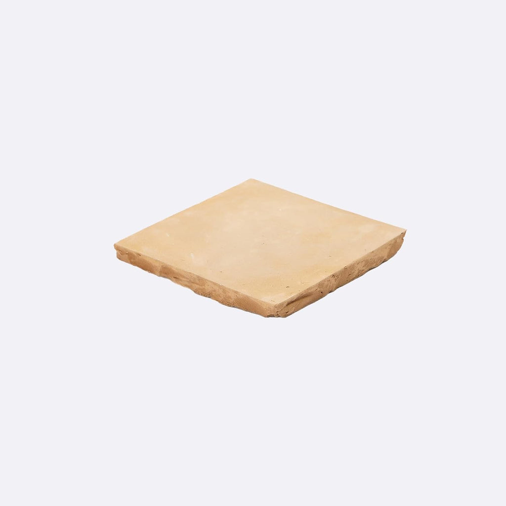 Zellige Mosaic Tile, 4x4in. Floor & Wall in Sand | Clay