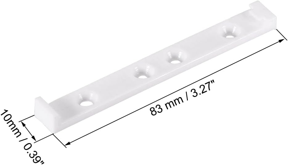 Magnetic Touch Catch Latch Push To Open System Damper Buffer Door Cupboard White 2 Sets