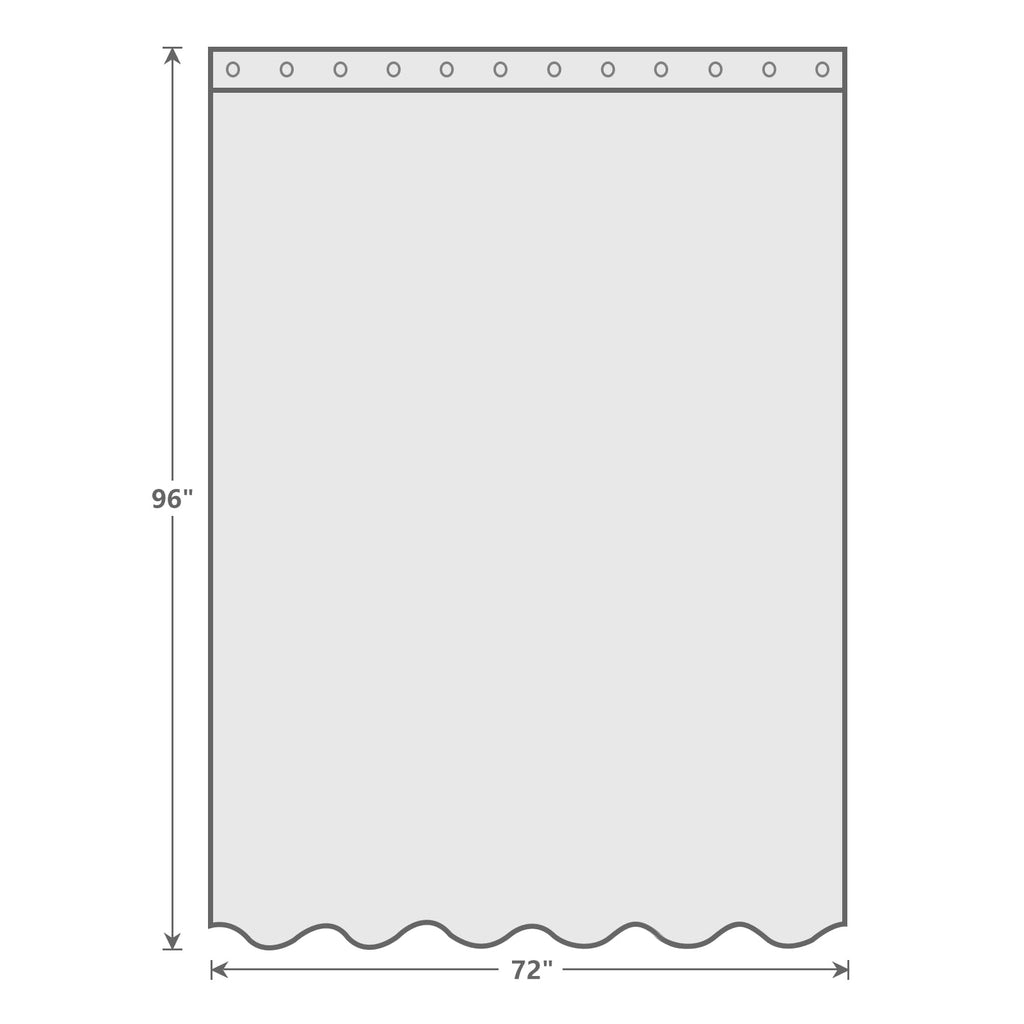 72 x 96 inch Extra Long Shower Curtain Liner with 3D Pebble Design, 11G EVA Heavy Duty Plastic Clear Shower Liner