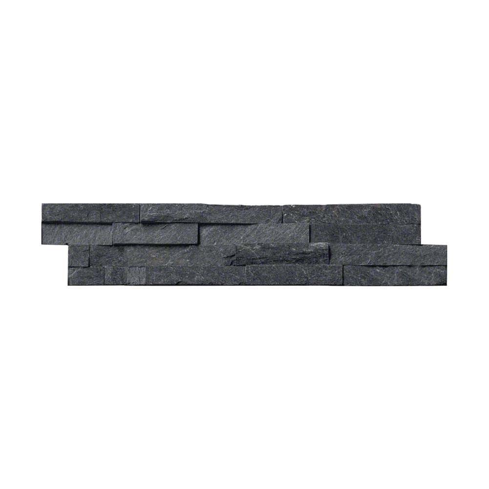 Coal Canyon 6 inch x 24 inch Natural Stone Ledger Wall Panel - 60 Pieces (60 Sqft) for Indoor & Outdoor, Fireplace
