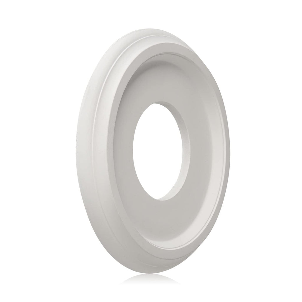 2Packs Molded Nylon Ceiling Medallion for Light Fixtures and Ceiling Fans, 9.8"OD x 4"ID x 0.94"P (Fits Canopies up