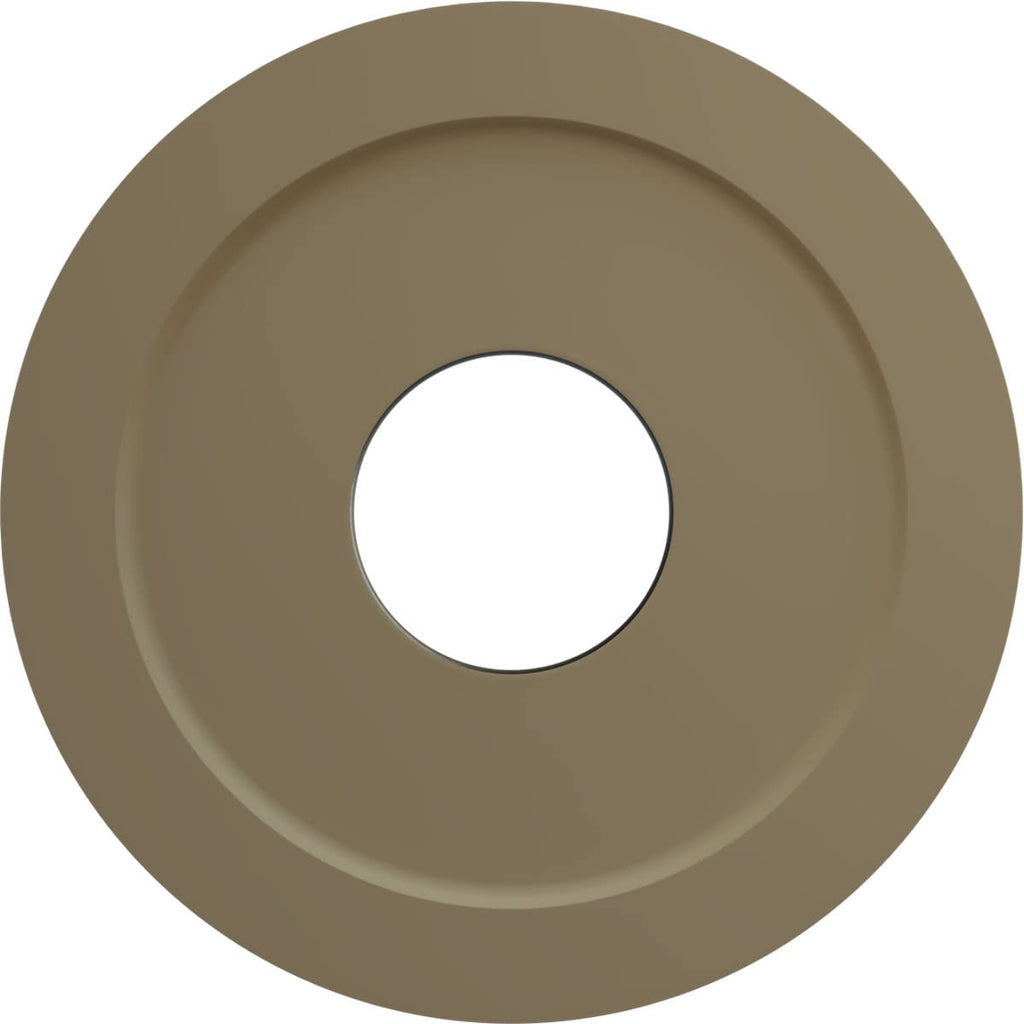 Palmetto Ceiling Medallion, Pearl White