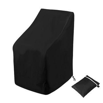 Stacking Outdoor Chair Cover Waterproof, Outdoor Patio Furniture Covers Stacked Chairs 210D, Lounge Chair Covers